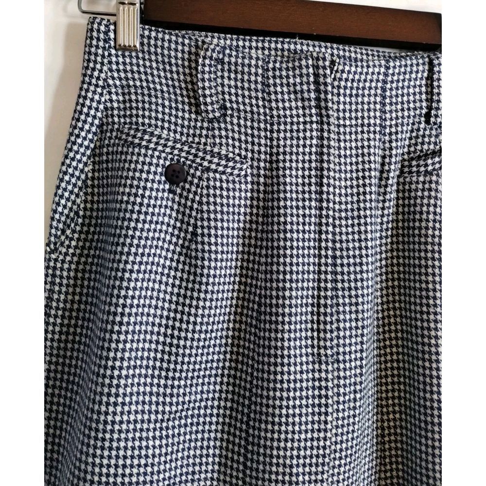 Together Blue & White Plaid Lined Pencil Skirt Women's Size 6 Knee Length EUC - Picture 5 of 8